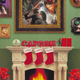 Illustration for article titled Skyrims Dragon-Powered Sleigh, Jabba The Snowman: These Are 2011s Gaming Holiday Cards